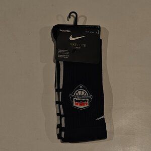 Nike Olympics Team USA Elite Crew Socks Blue/White L (8-12) (42-46) Basketball